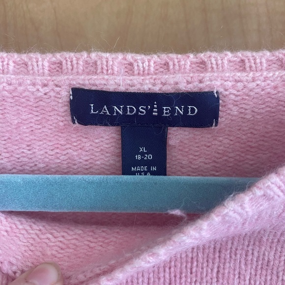 Chunky bubblegum pink wool sweater - Picture 4 of 5